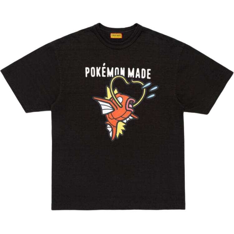 HUMAN MADE Pokémon Collaboration T Shirts Unisex Crew Neck Moderate