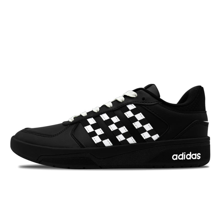 Adidas Adidas COURTBEAT Skateboard Shoes Unisex Low Top Black