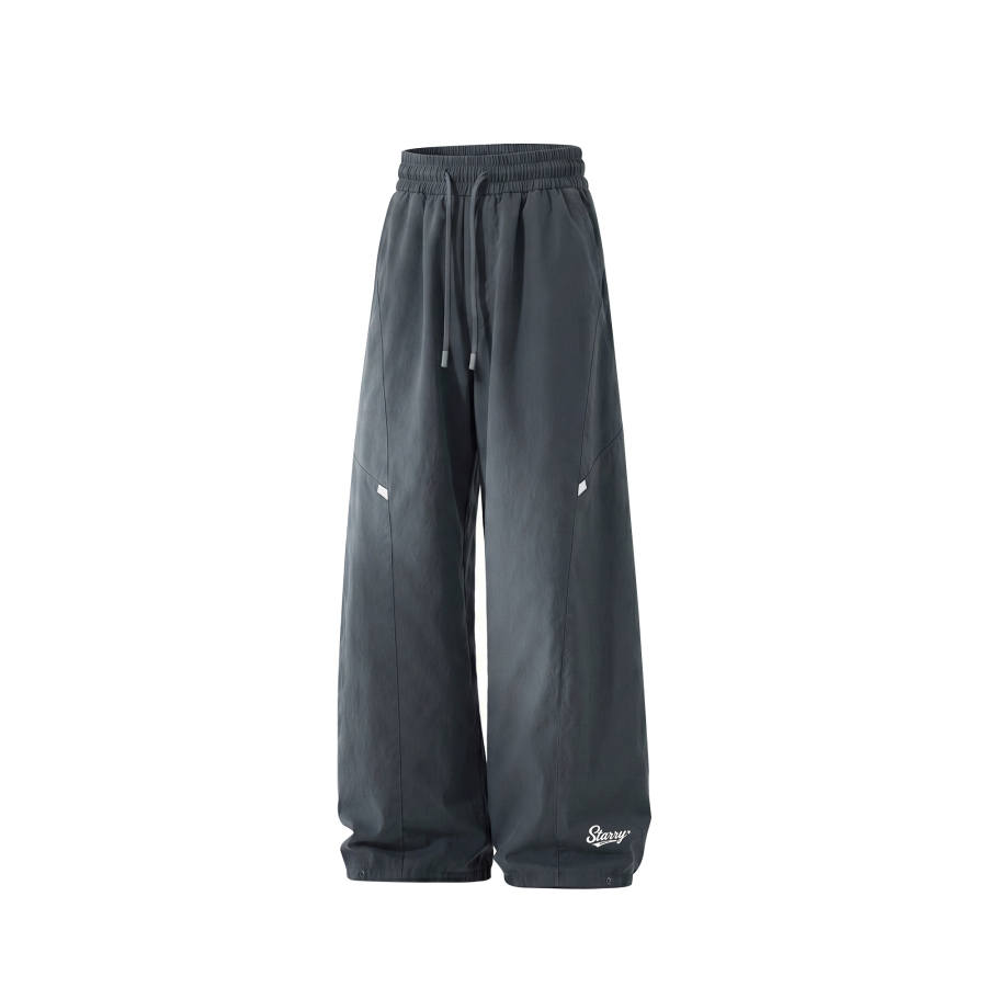 WARRIOR Casual Pants Unisex Moderate Straight Fit Pants