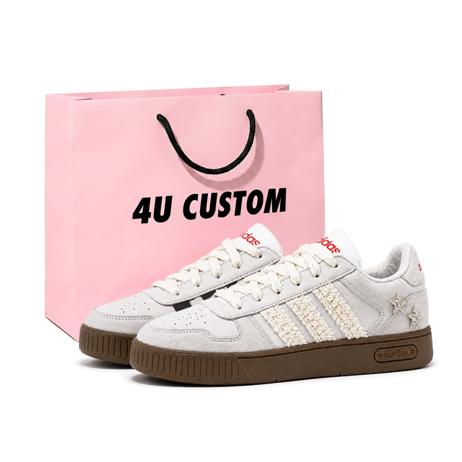 Adidas Adidas D PAD Skateboard Shoes Unisex Low Top Gray