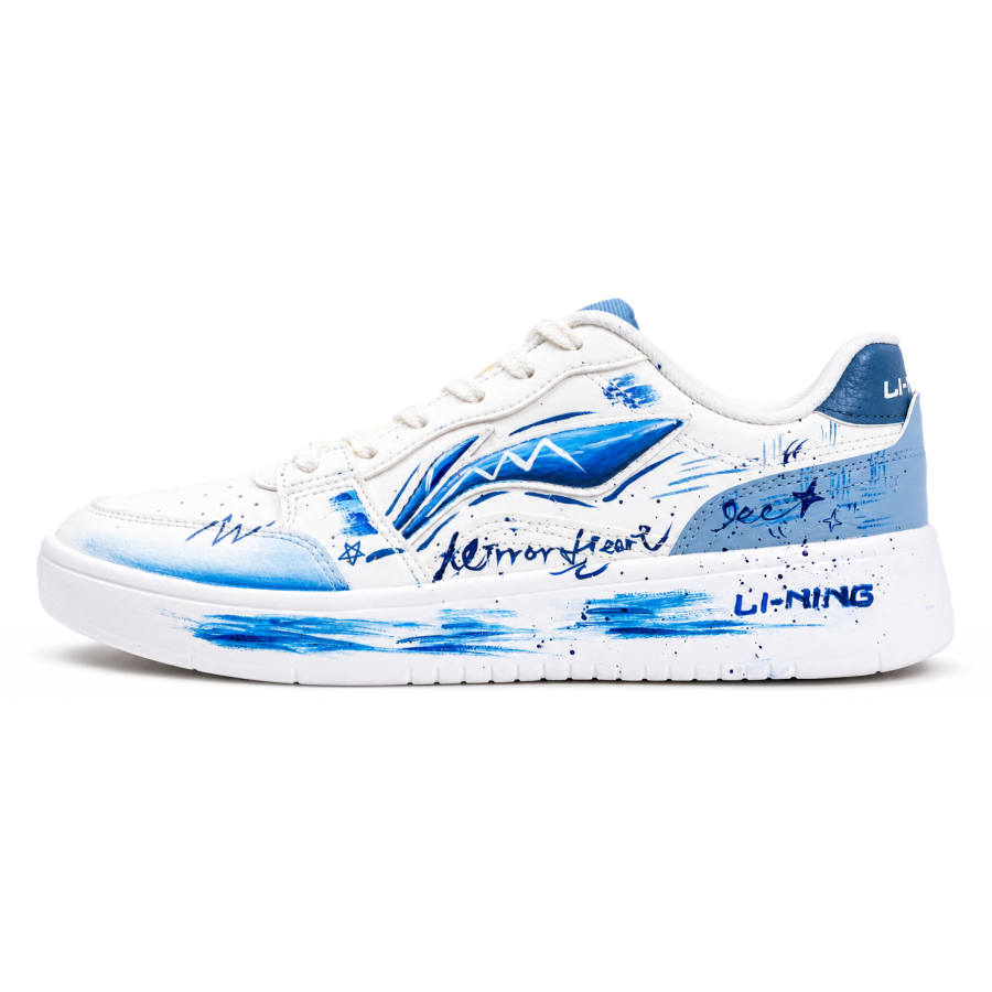 Li-Ning Li Ning Sycee Skateboard Shoes Men's Low Top Blue