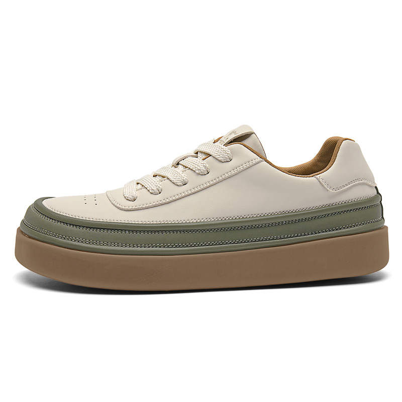 SEPTWOLVES SEPTWOLVES Vintage Classic Comfortable Platform Height Increasing Low top German Army Trainers Men's