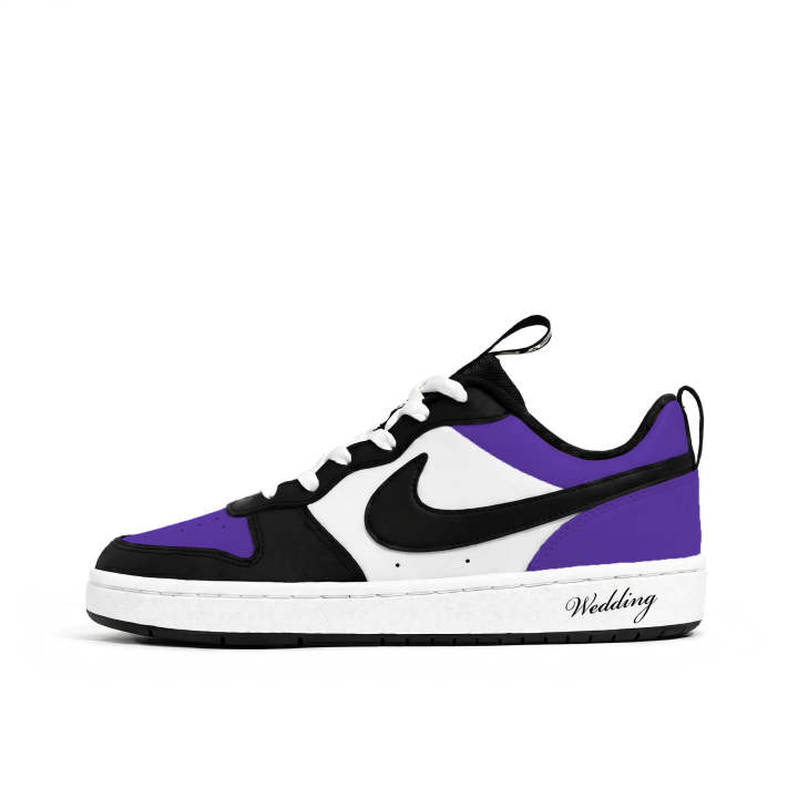 Nike Nike Court Borough Skateboard Shoes Unisex Low Top Purple/Black