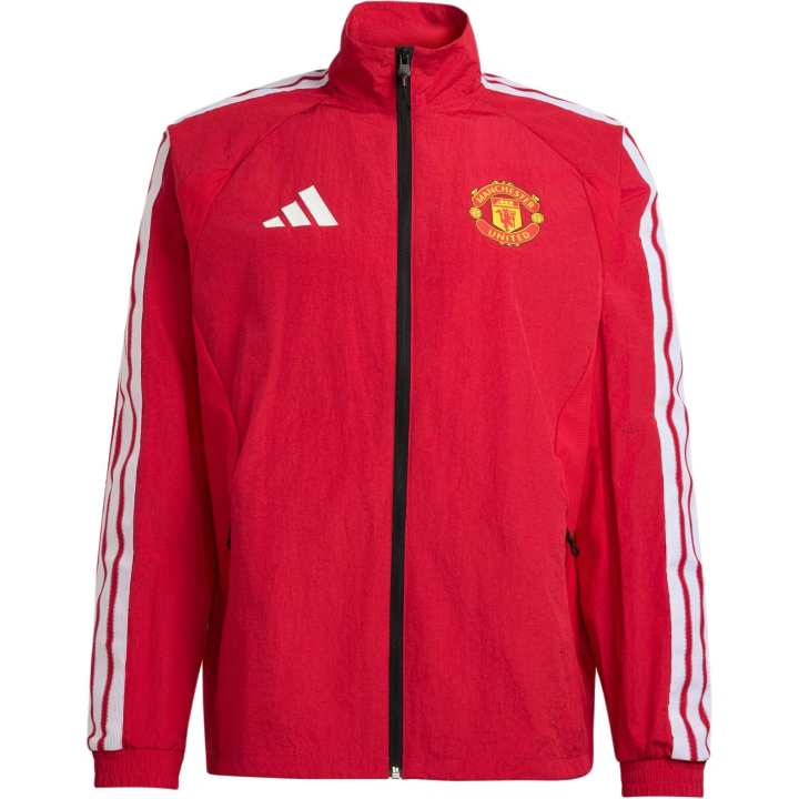 Adidas Adidas Manchester United Jackets Men's Red Stand Collar Moderate Other