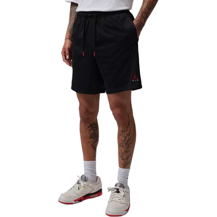 Jordan Jordan Brooklyn Casual Shorts Men's Black/University Red Moderate