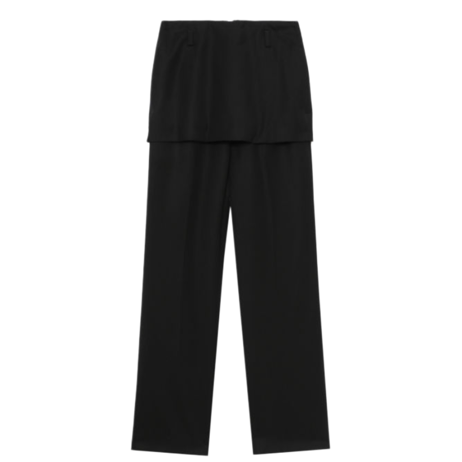 TOTEME Casual Pants Women's Black Moderate Straight Fit Pants
