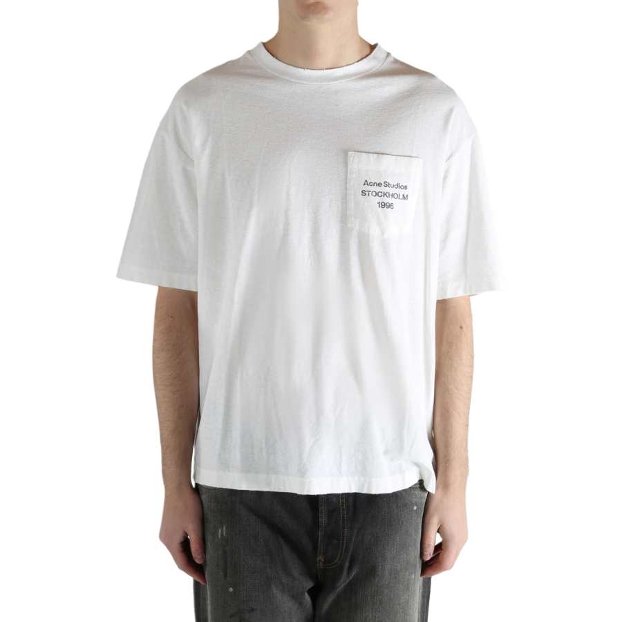 Acne Studios Acne Studios Logo Printed Crewneck T-Shirt