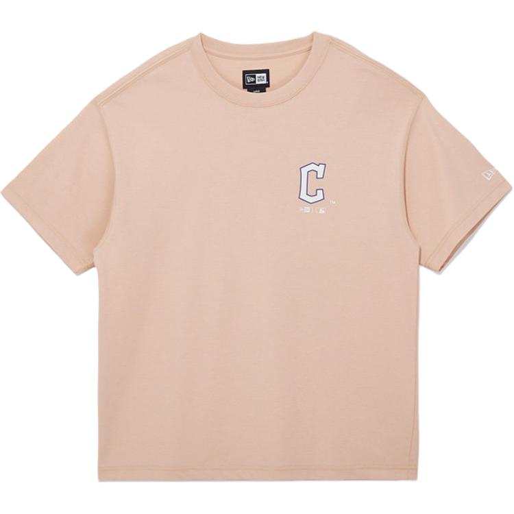 New Era T Shirts Unisex Light Pink Crew Neck