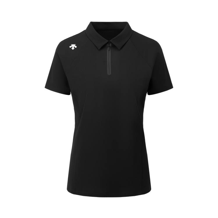 DESCENTE Women's TRAINING Polo Shirts Women's Polo Collar Moderate Straight Fit