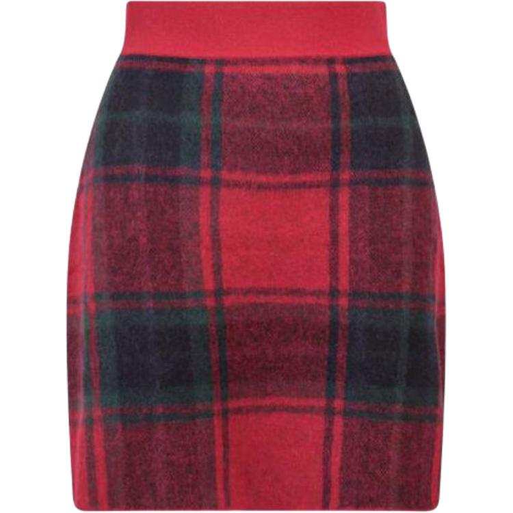 Polo Ralph Lauren Plaid-pattern Mini Skirt