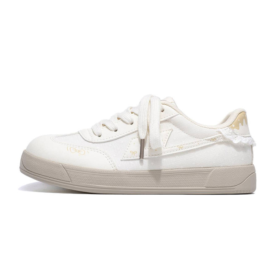 WARRIOR Casual Shoes Women's Low Top Beige, Light Blue/Light Yellow, Light Green/Pink