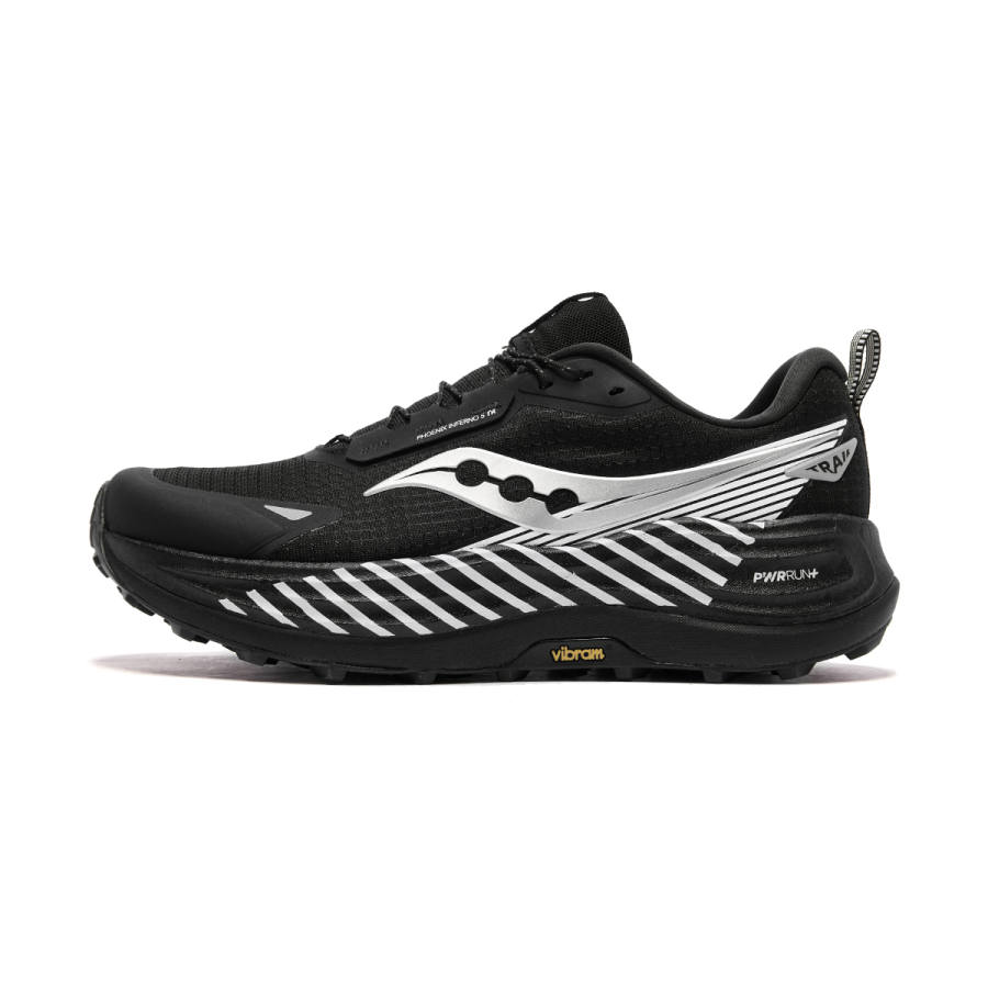 Saucony PHOENIX INFERNO Firebird 5 Trail Running Shoes Unisex Black