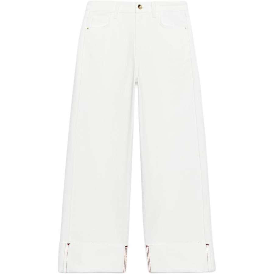 ZARA Jeans Women's White Moderate Other