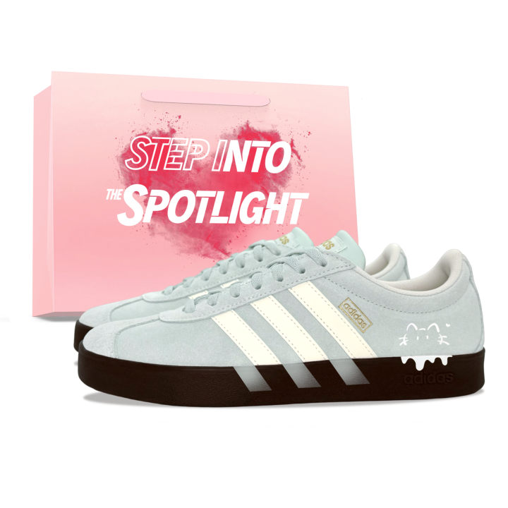 Adidas Adidas Vl Court Classic German Army Trainers Unisex Low Top Blue