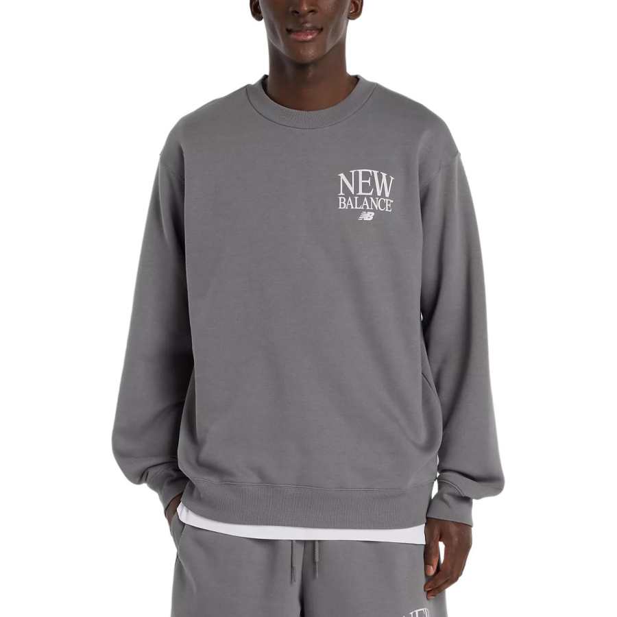 New Balance New Balance Sweatshirts Men's Castlerock Crew Neck Moderate