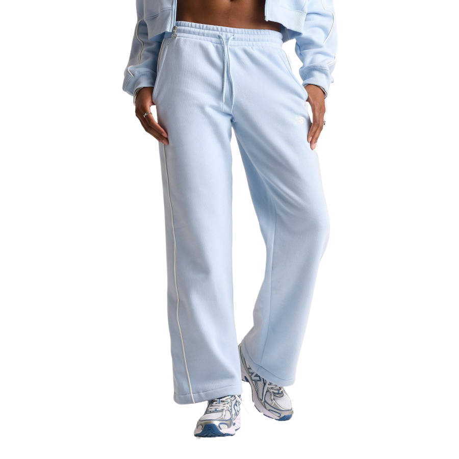 New Balance New Balance Casual Pants Women's Oxford Blue Moderate Wide Leg Pants