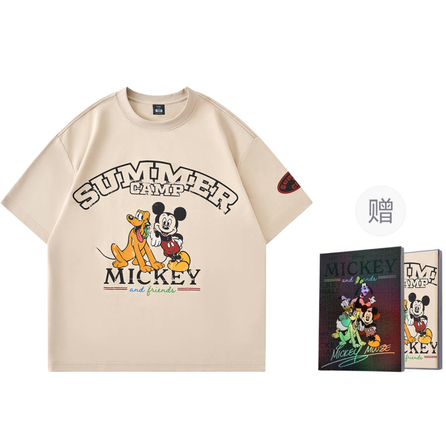 Disney Mickey Mouse Short Sleeved T Shirts Unisex Gift Box Set