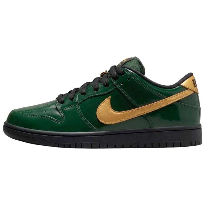 Nike Nike Dunk SB Skateboard Shoes Unisex Low Top Black Fir Green