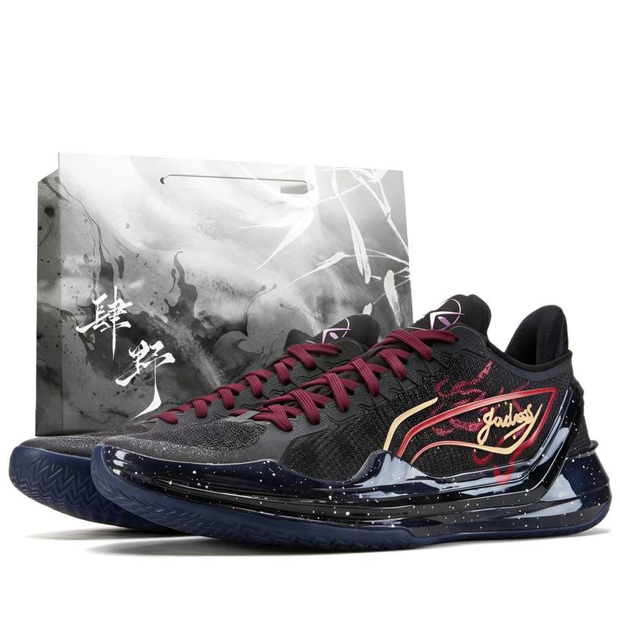 Li-Ning Li Ning Liren 4 V2 Basketball Shoes Men's Low Top Black