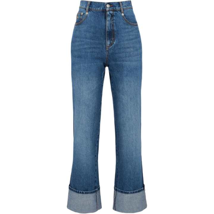 Alexander McQueen Alexander McQueen SS24 Jeans Women's Blue