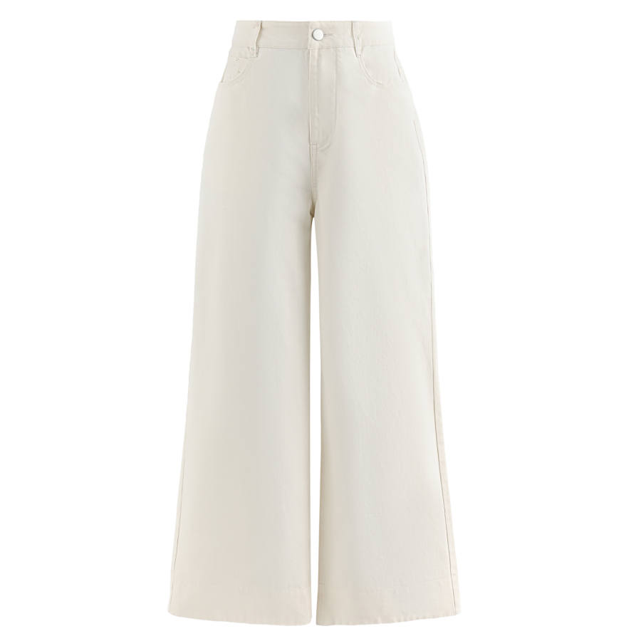 SNBL Casual Pants Women's Apricot Thin Wide Leg Pants