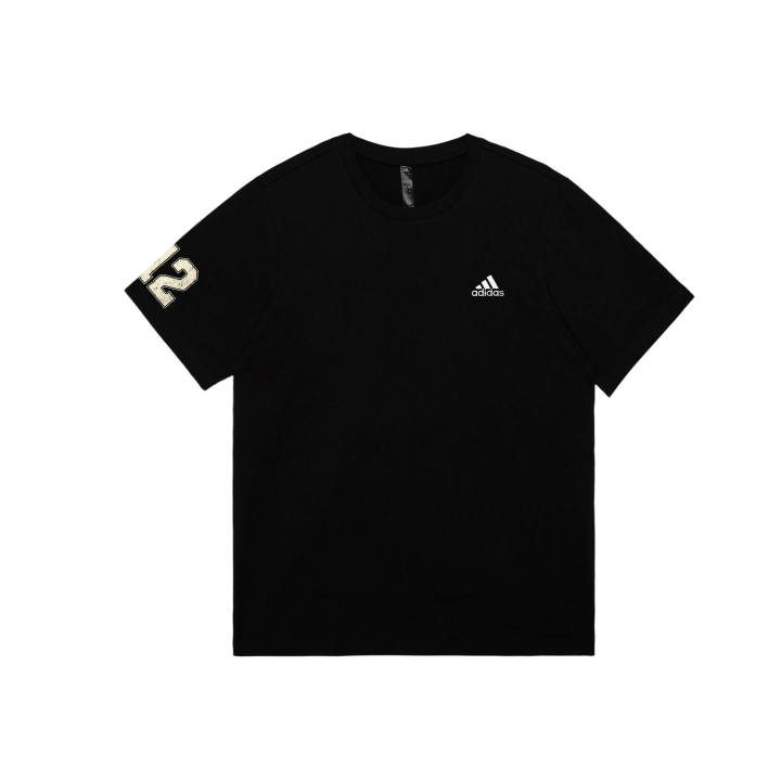 Adidas Adidas MUST HAVES T Shirts Unisex Black Crew Neck Moderate