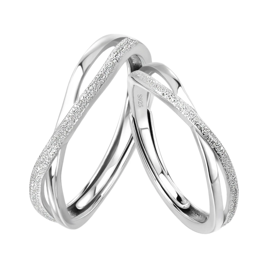 ZSY 925 Sterling Silver 999 Fine Silver Rings Unisex