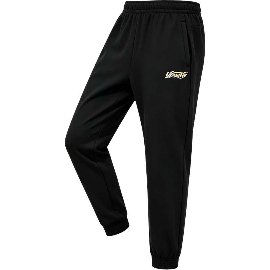 Li-Ning Li Ning Knitted Sweatpants Men's Black Thin Other