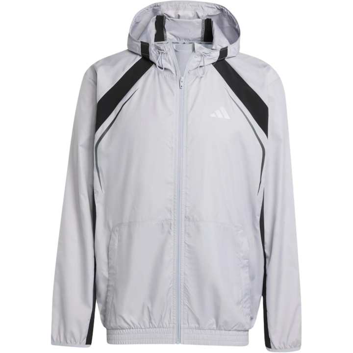 Adidas Adidas Jackets Men's Silver Black Hooded Non Detachable Moderate Other