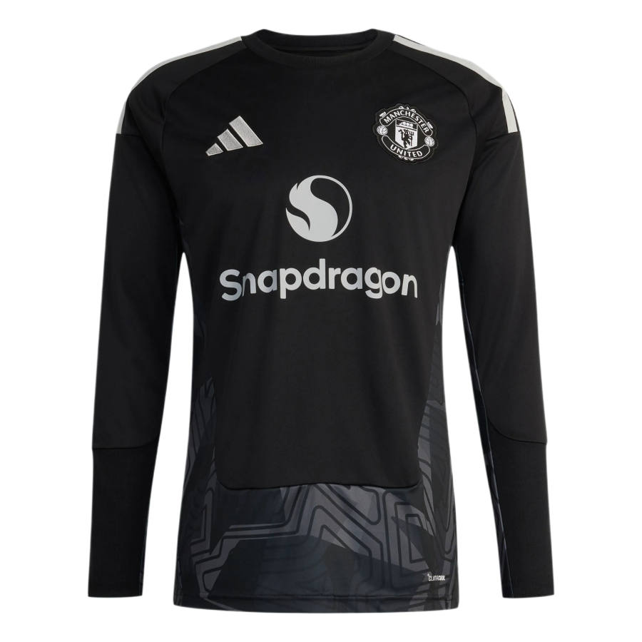 Adidas Adidas Manchester United Soccer Jerseys Men's Black Crew Neck