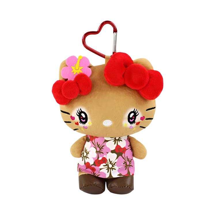 Sanrio Polyester Charm Coin Purse Small Women's Brown
