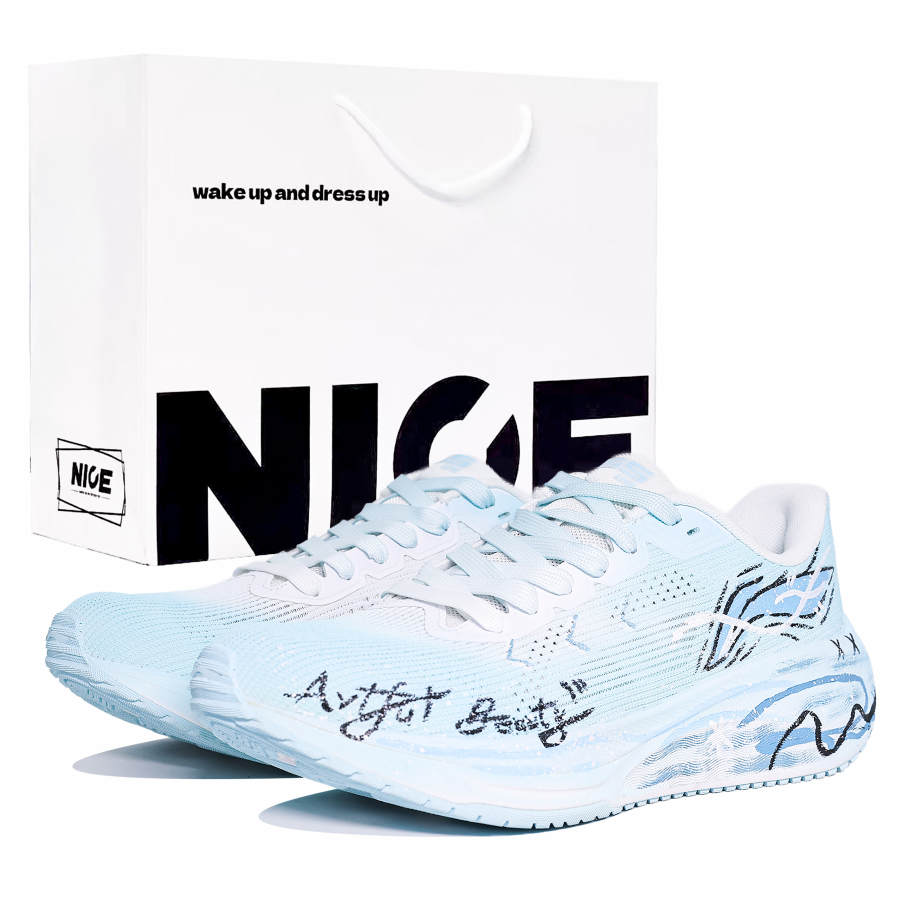 Li-Ning Li Ning Version 2.0 Running Shoes Women's Low Top Blue/Black