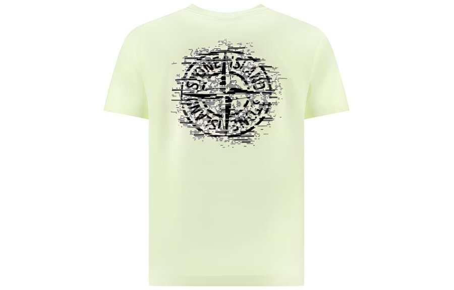 STONE ISLAND Cotton Logo print T shirt