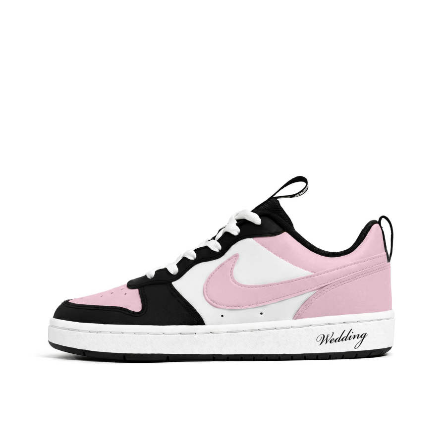 Nike Nike Court Borough Skateboard Shoes Unisex Low Top Pink