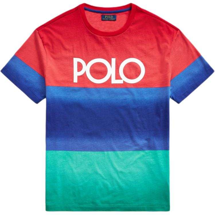Polo Ralph Lauren T Shirts Men's Multicolor Crew Neck Moderate Straight Fit