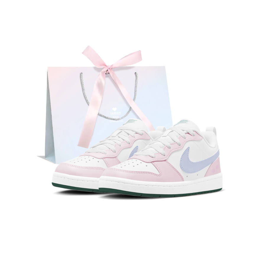 Nike Nike Court Borough Skateboard Shoes Women's Low Top Pink