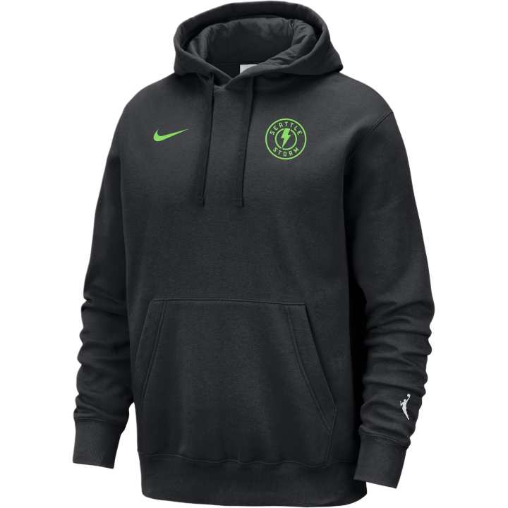 Nike Nike WNBA Sweatshirts Women's Black Hooded Non Detachable Moderate
