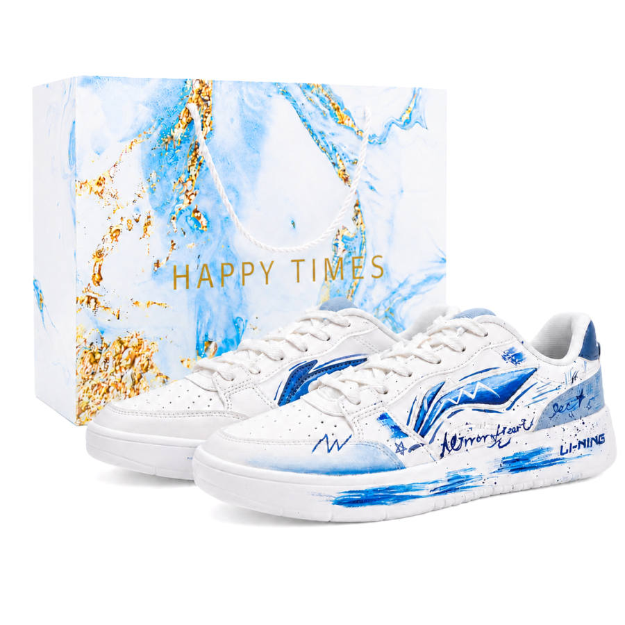Li-Ning Li Ning Sycee Skateboard Shoes Men's Low Top Blue