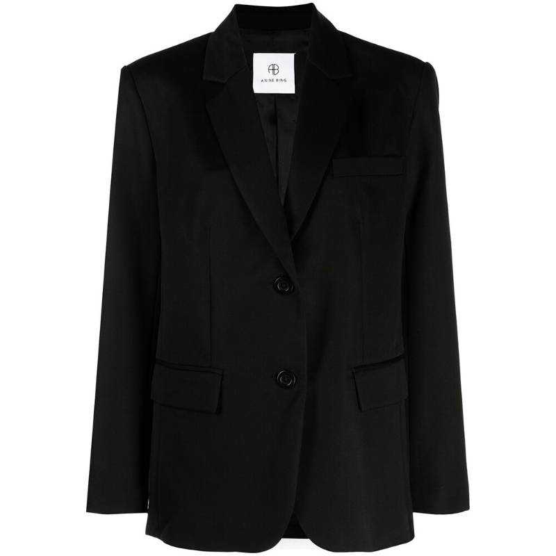 Anine Bing Classic Single breasted Wool Blazer