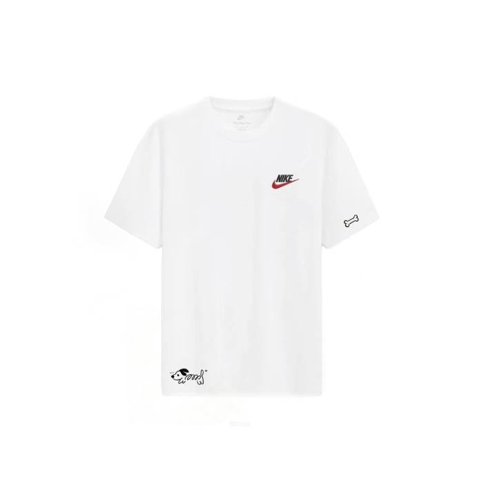 Nike Nike Sportswear T Shirts Unisex White Crew Neck Thin