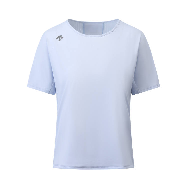 DESCENTE RUNNING T Shirts Women's Crew Neck Thin