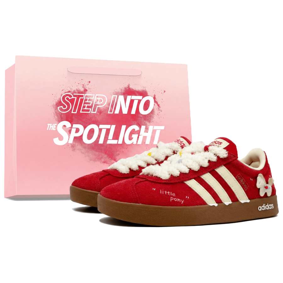 Adidas Adidas Vl Court Classic German Army Trainers Unisex Low Top Ecru