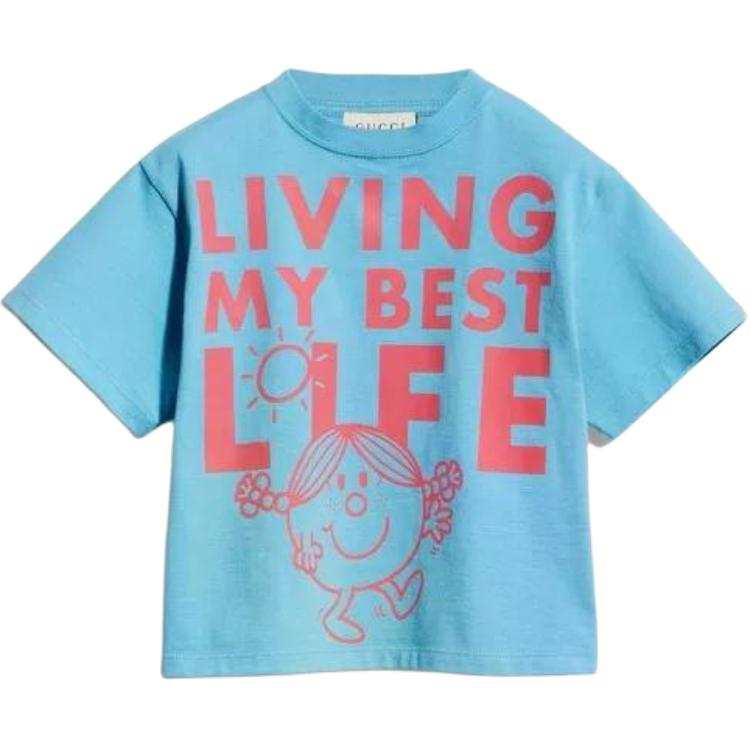 GUCCI Kids T Shirts Crew Neck Moderate