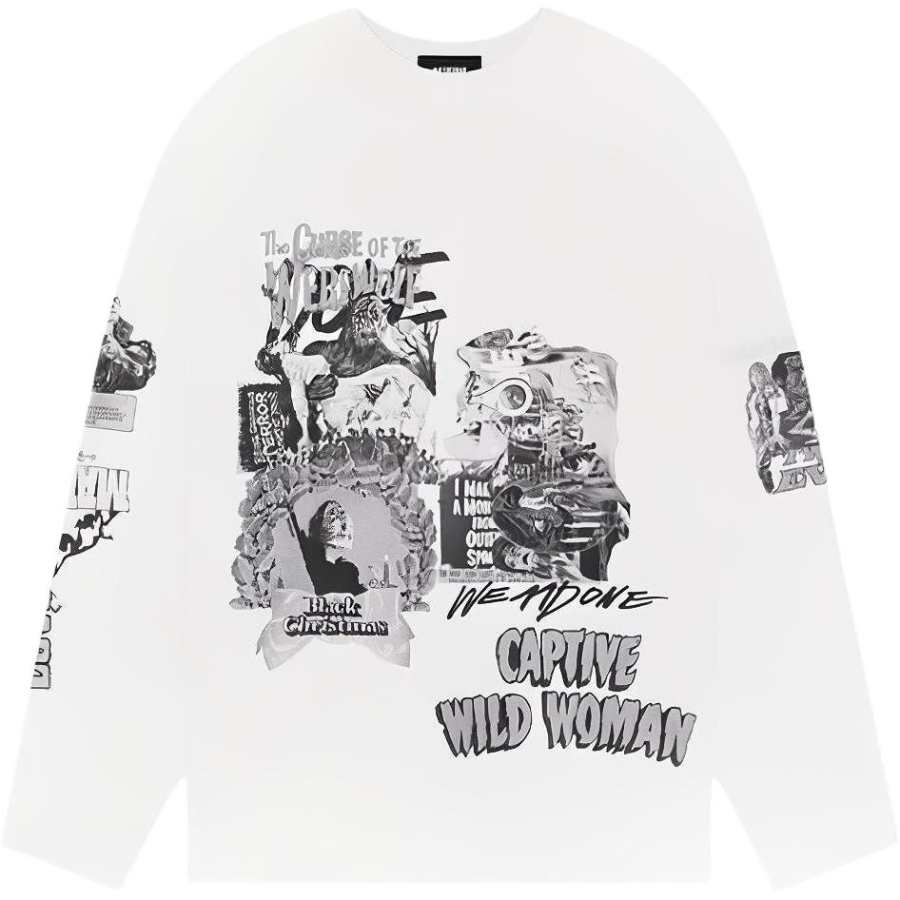 WE11DONE WE11DONE SS23 Sweatshirt Unisex White