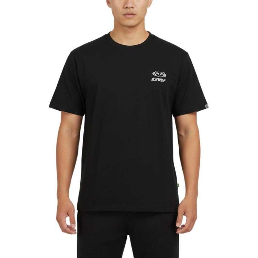 Vans T Shirts Men's Black Crew Neck Moderate Straight Fit