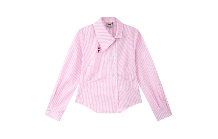 F426 F426 Shirts Women's Asymmetrical Collar Moderate