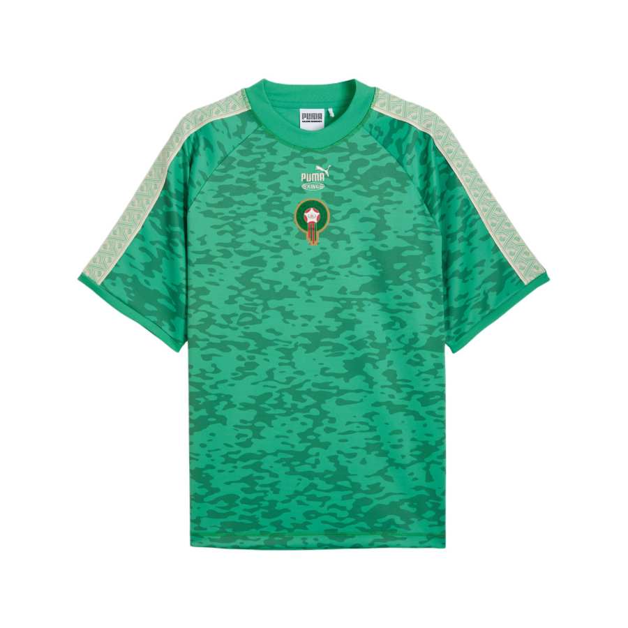 PUMA T Shirts Men's Ice Jade Green Half Turtleneck Moderate