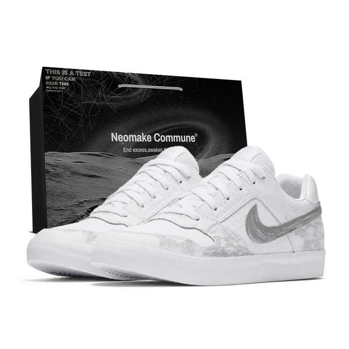 Nike Nike SB Delta Skateboard Shoes Unisex Low Top White