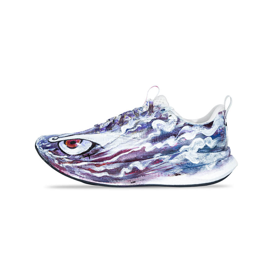 Li-Ning Li Ning Red Hare 9 PRO Running Shoes Men's Low Top Purple