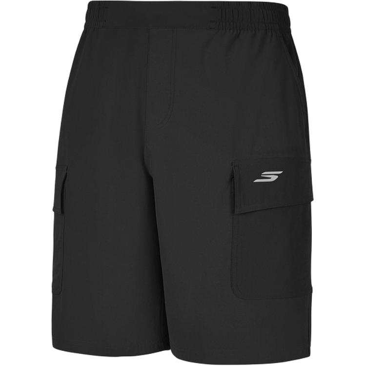 Skechers Knitted Sweatpants Men's Black Thin Straight Fit Pants